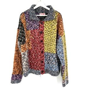 Andersson Bell Croydon patchwork cardigan sweater medium